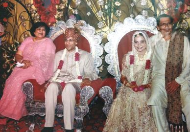 Dr. Vidushi and Dr. Suresh K. Pandey got married in June 2002 at Community Centre, Sector 53, Noida. During that time Dr Vidushi was doing senior residency at Dr. R.P. Centre for Ophthalmic Sciences, AIIMS, New Delhi. I also got introduced to Dr Vidushi's colleagues Dr Prashant Bharatiya, Dr Gunjan Prakash, and Dr Amol Kulkarni.