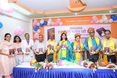 'Diary of an Eye Surgeon: My experience in India, USA, and Australia' a memoir authored by me was released on August 12, 2023, by Dr Sangeeta Saxena (Principal Medical College, Kota), Dr Ashok Sharda (Vice president, IMA), Dr Jagdish Soni (CMHO, Kota), Dr K.K. Kanjolia (President, Eye Bank Society of Rajasthan, Kota Chapter), Dr Ratna Jain (Ex-Mayor, Kota). Dr Vidushi Sharma and my daughter Ishita Pandey were also present during this occasion.