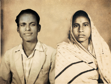 My Parents respected the Late Shri Kameshwar Prasad Pandey and the Late Smt Maya Devi Pandey taken in the year 1973.